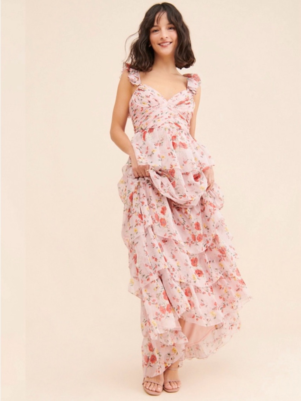 Ieena for Mac Duggal A Line Dress